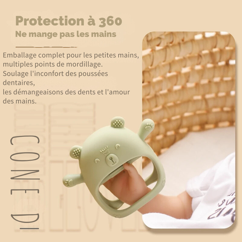 MordiloGant - Gants de dentition - Lexcur
