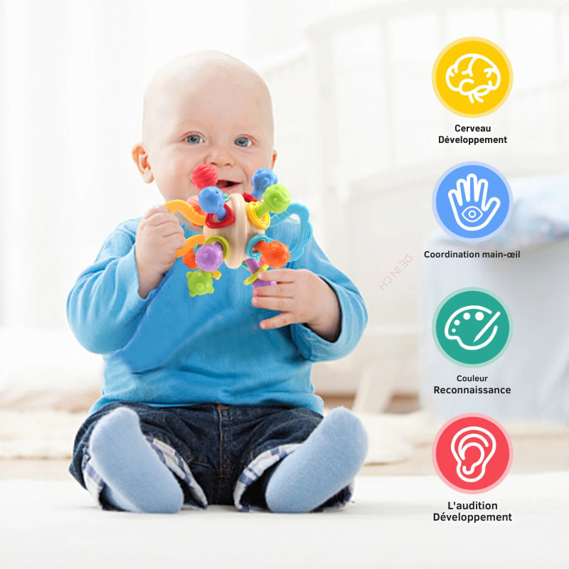 Rattle Buddy - Hochet pour bébé - Lexcur