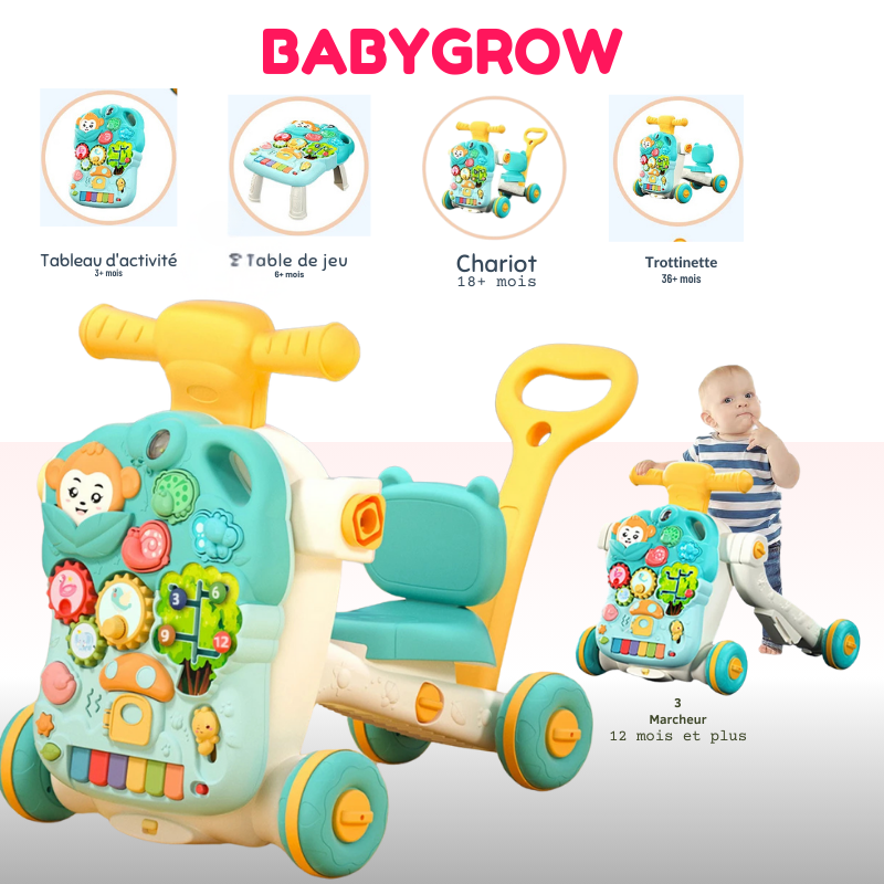 BabyGrow 5-en-1 - L’Accompagnateur Idéal pour Bébé ! - Lexcur