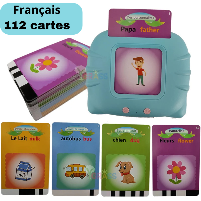 Talking Cards - Jeux de carte éducatif - Lexcur