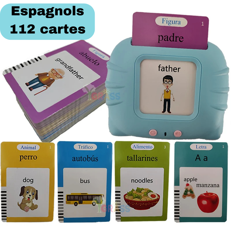 Talking Cards - Jeux de carte éducatif - Lexcur