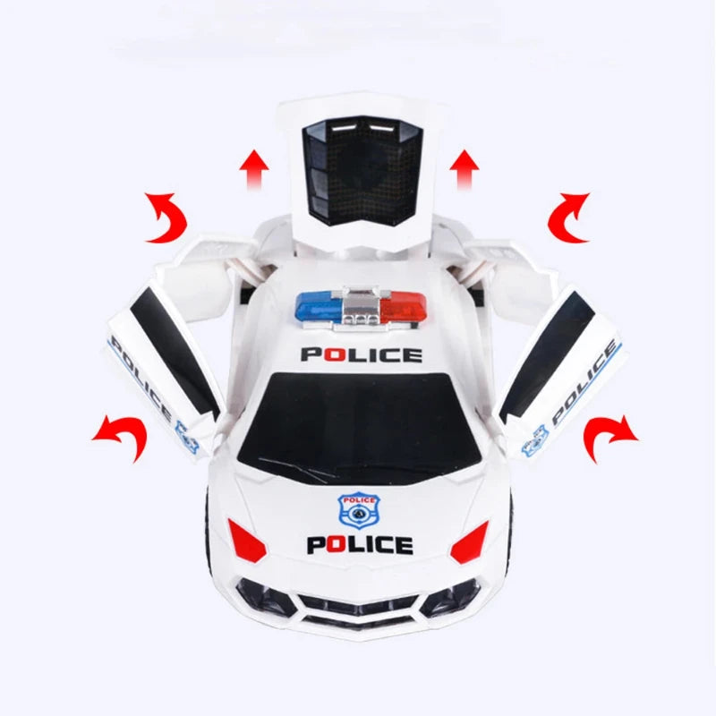 Power Track - Voiture de police électrique - Lexcur