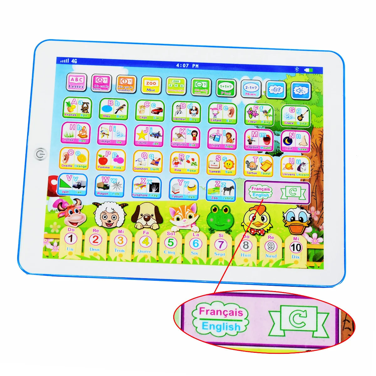Tablette d'apprentissage - Lexcur