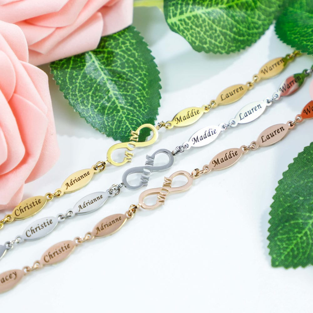 LOVELY-Bracelet infini personnalisé - Lexcur