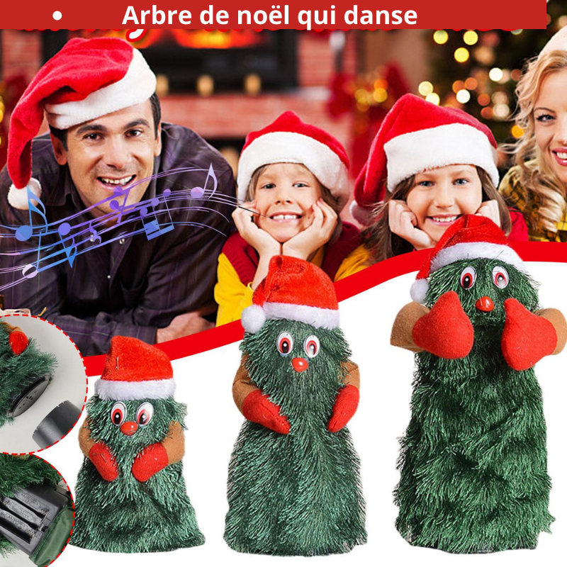 DANCING CHRISTMAS - Sapin de Noël chantant et dansant - Lexcur