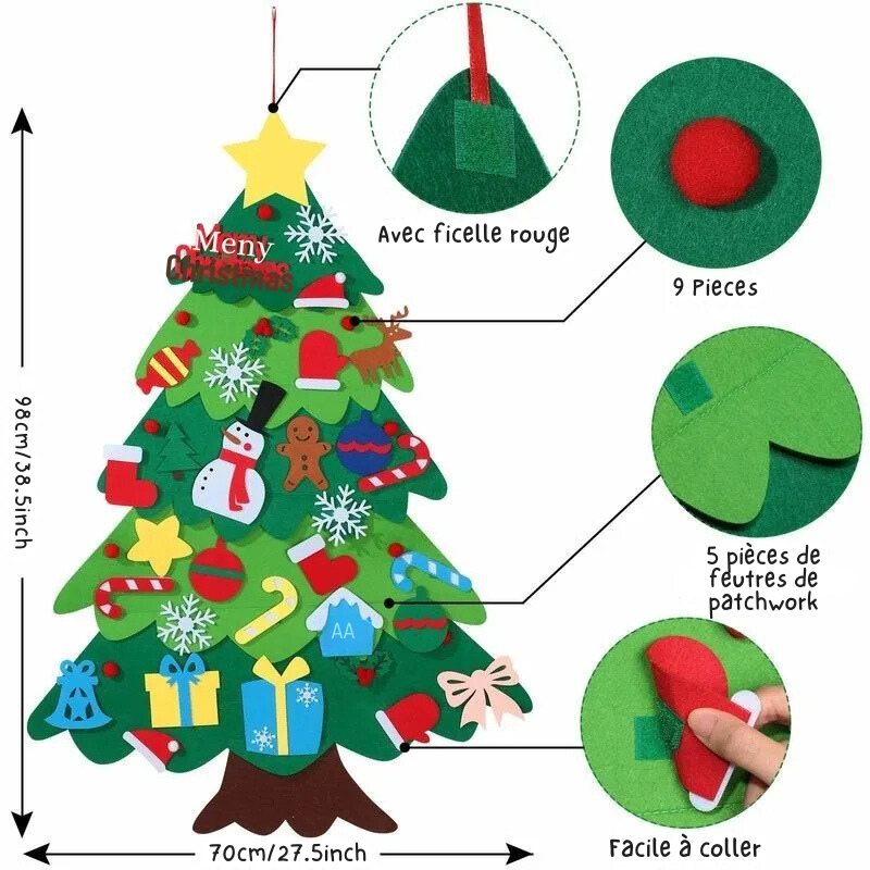 Sapin Puzzle créative pour enfant - Lexcur
