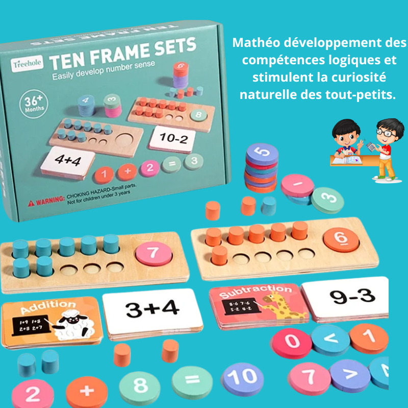 Ten Frame Sets - Jeux éducatifs - Lexcur