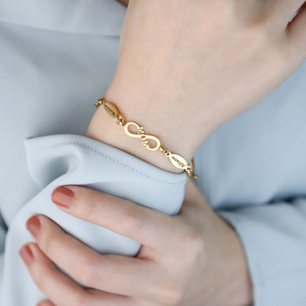 DEJLIGT-Personlig infinity armbånd 