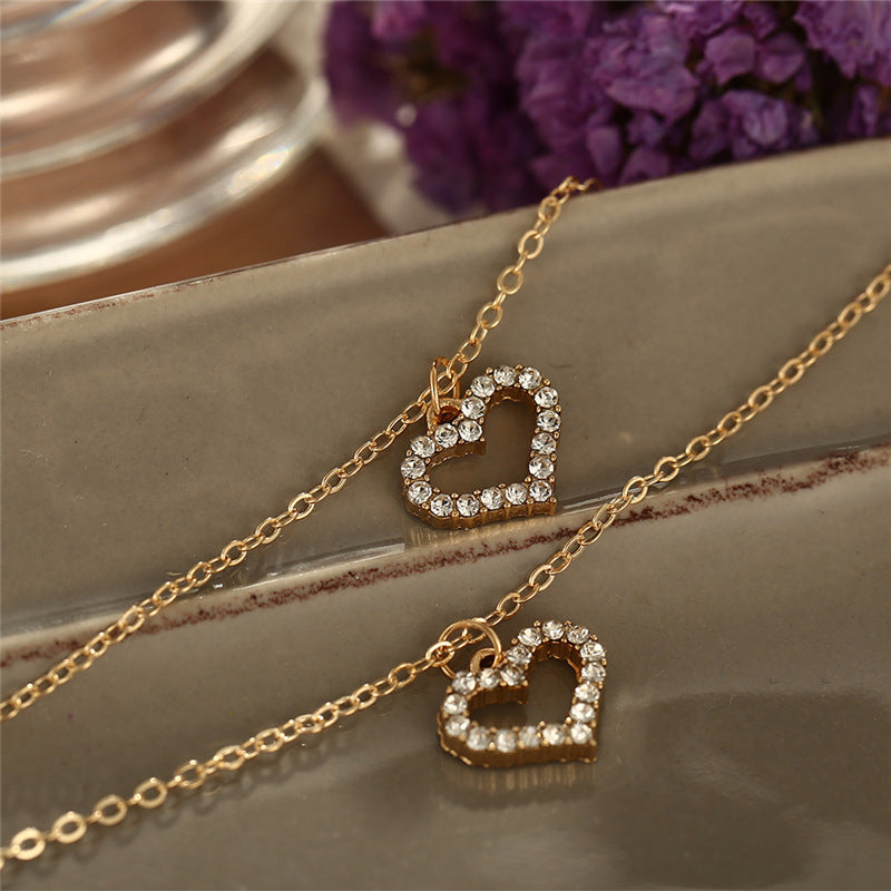 Double Heart - Collier double cœur