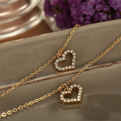 Double Heart - Collier double cœur