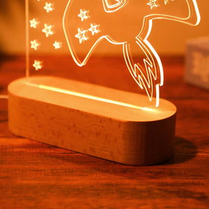 Veilleuse personnalisée pour enfant - Lexcur