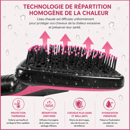 SilkBrush™ 3-en-1-Sèche, brosse et lisse vos cheveux en un seul geste