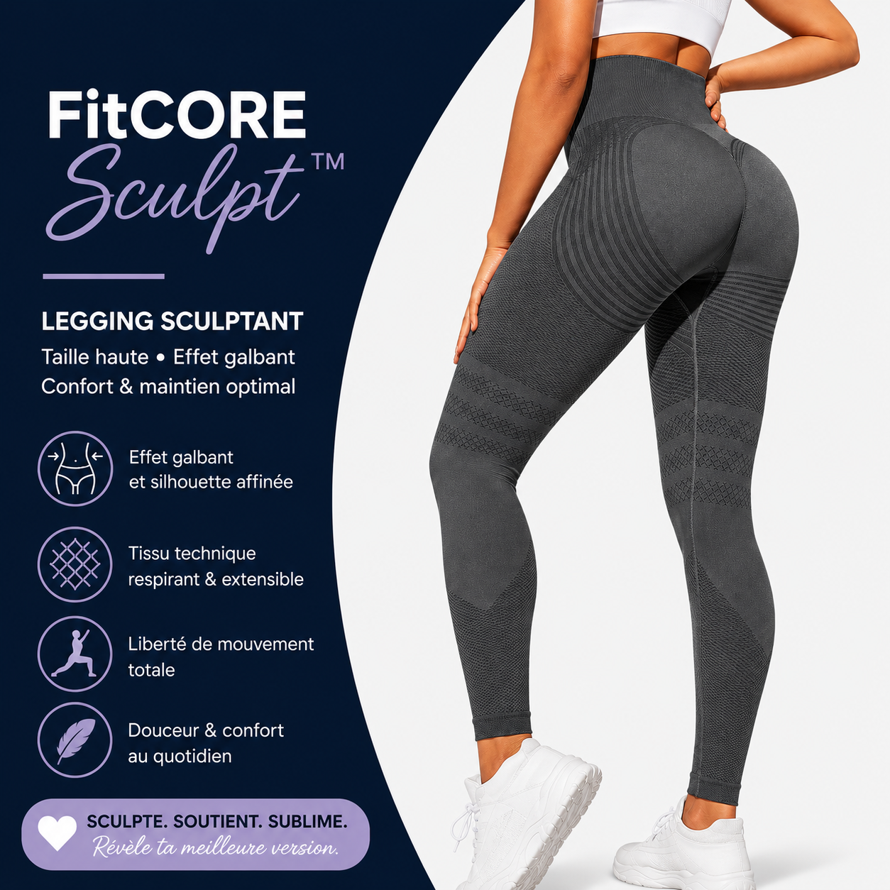 FitCORE Sculpt™- Legging Gainant