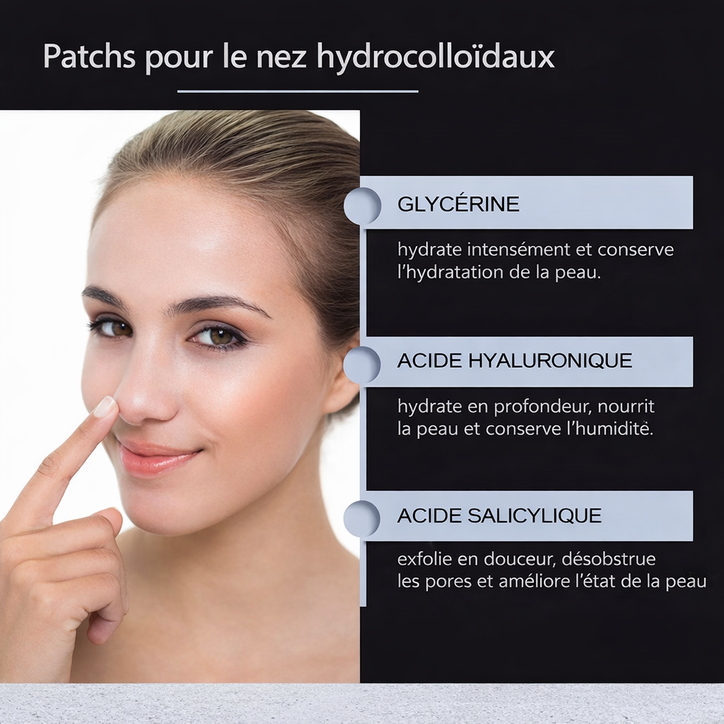 Naso - Patch Hydrocolloïde Anti-Points Noirs