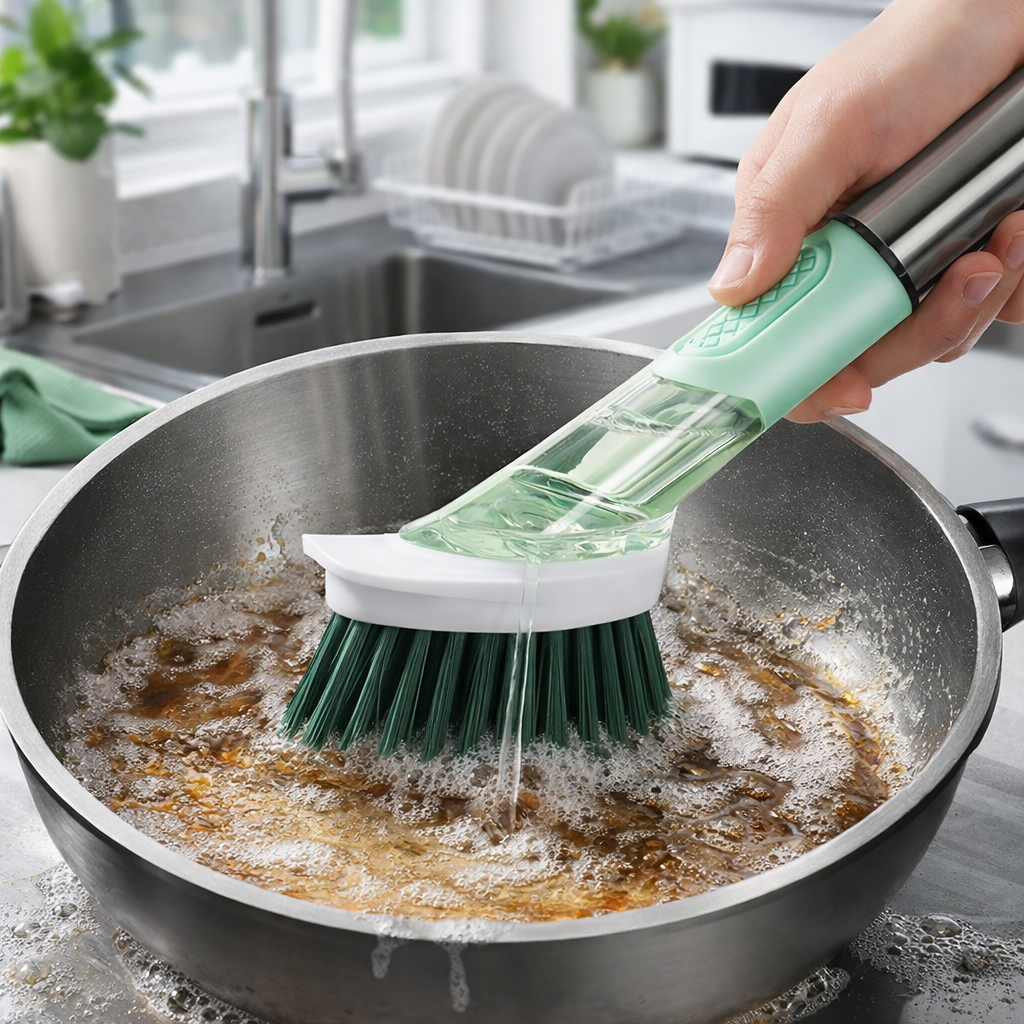 WASHING BRUSH - Brosse vaisselle 3 en 1