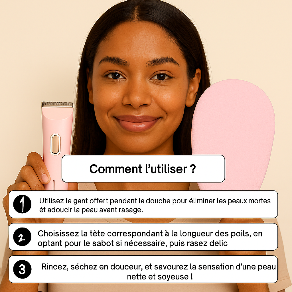 Rasoir LEXCUR® - L’innovation du rasage pour une peau lisse et éclatante