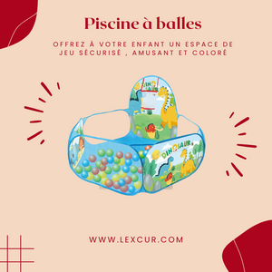 Piscine à balles - jeu pour enfant - Lexcur