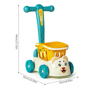 Chariot de Fruits Éducatif - jouet Enfant - Lexcur