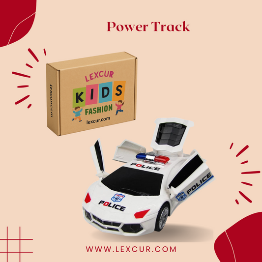 Power Track - Voiture de police électrique