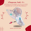 Chapeau Anti UV avec Sifflet de Sécurité Intégré
