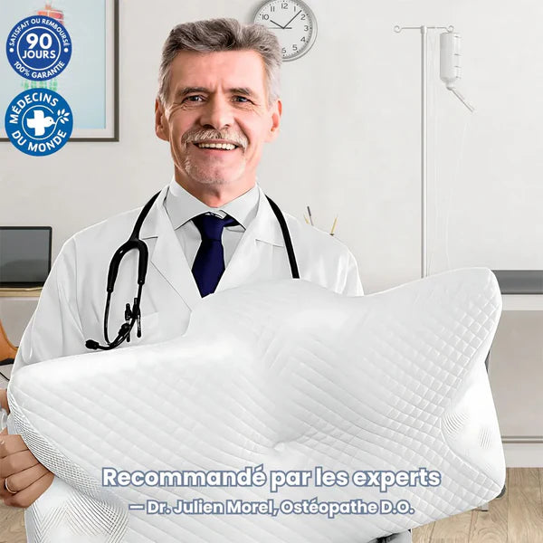 Cerva™ - Oreiller cervical orthopédique