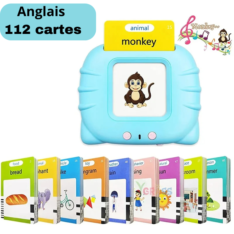 Talking Cards - Jeux de carte éducatif - Lexcur