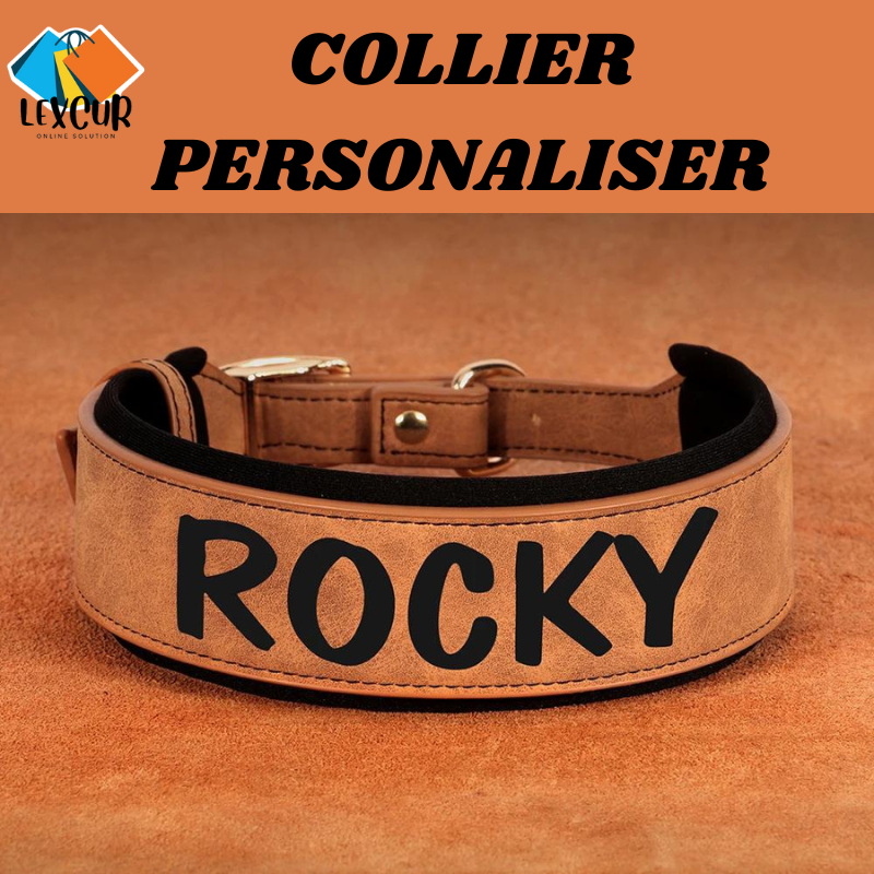 Oscar - Collier pour chien personnalisé