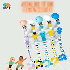 Bébé Serein - Attache tétine - Lexcur