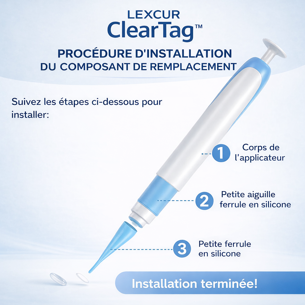 Kit ClearTag – Fini les excroissances cutanées