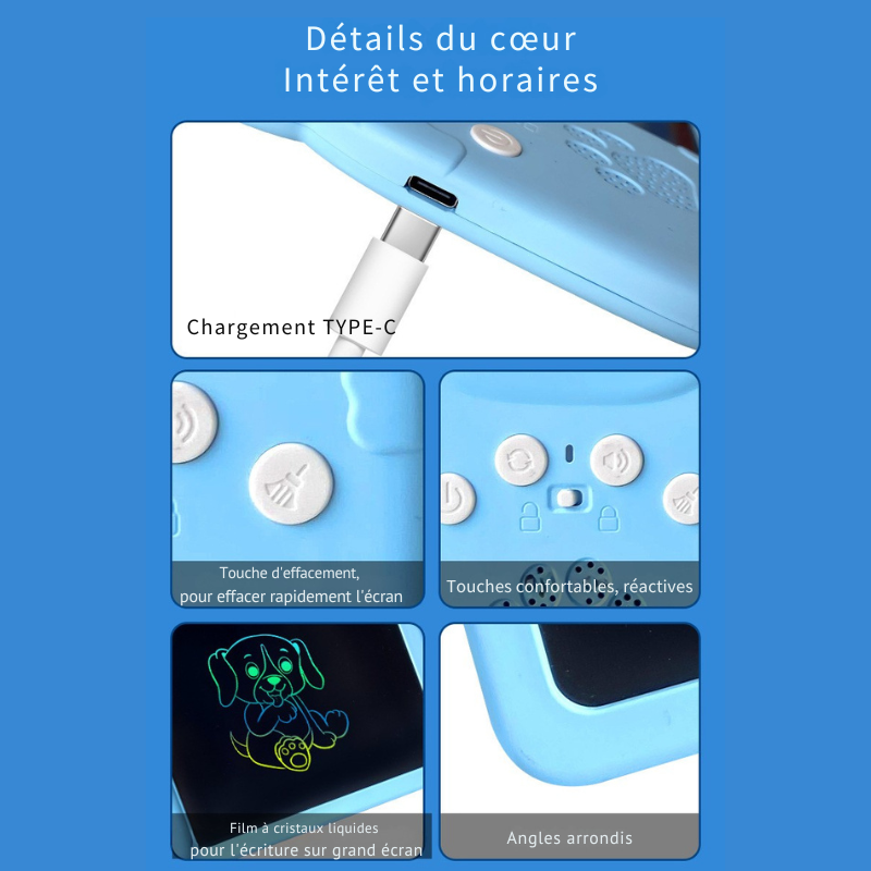ALPHAKIDS – La Tablette Éducative 2-en-1 - Lexcur