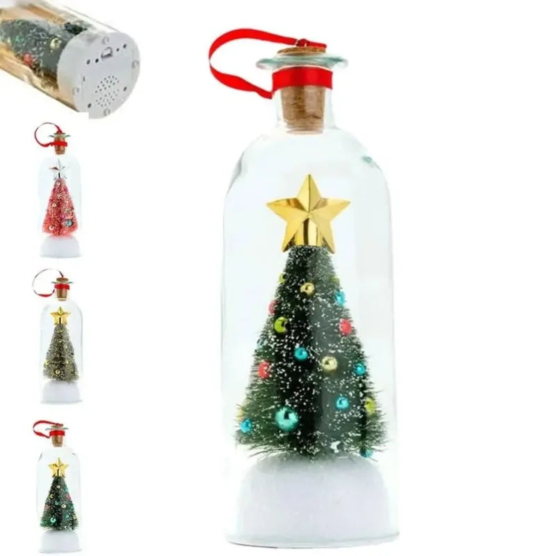 Sapin à Message – Le sapin de Noël lumineux qui garde une voix pour toujours