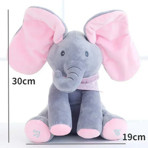 Trompino - Peluche éléphant musical - Lexcur