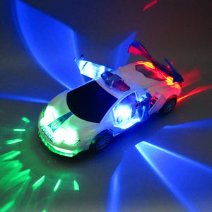 Power Track - Voiture de police électrique - Lexcur