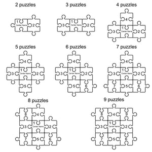 Cœur en Pièces - Puzzle personnalisé - Lexcur