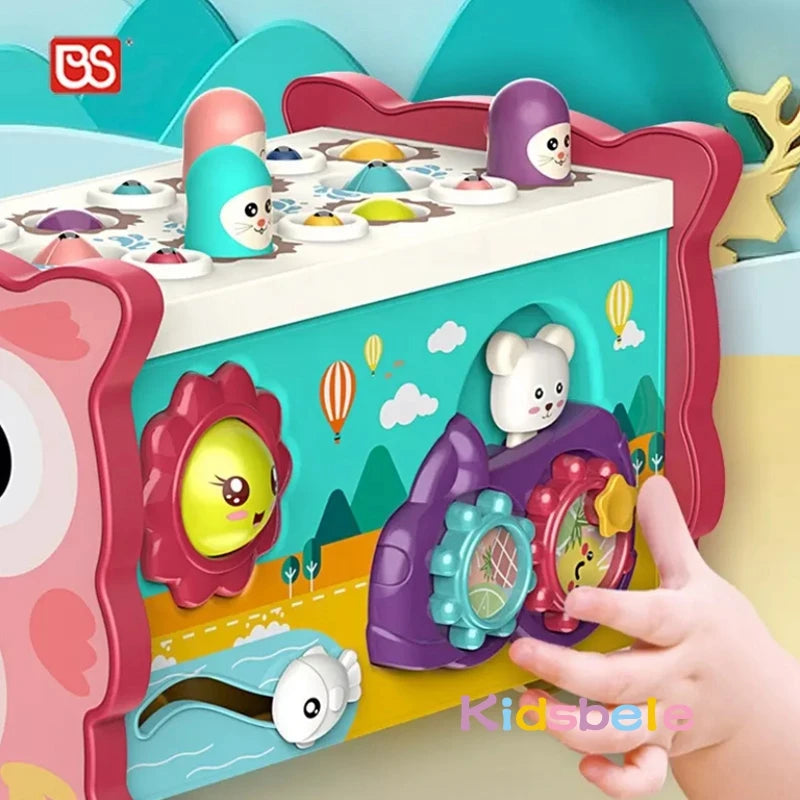 Hibou Malin Musical et Educatif - Montessori 8 en 1 activités pour tout-petits - Lexcur