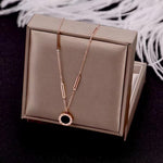 Roman Number - Collier à pendentif chiffres romains
