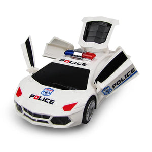 Power Track - Voiture de police électrique - Lexcur