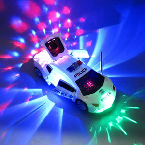 Power Track - Voiture de police électrique - Lexcur