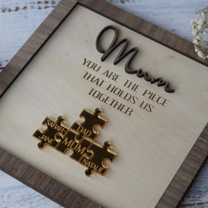 Cœur en Pièces - Puzzle personnalisé - Lexcur