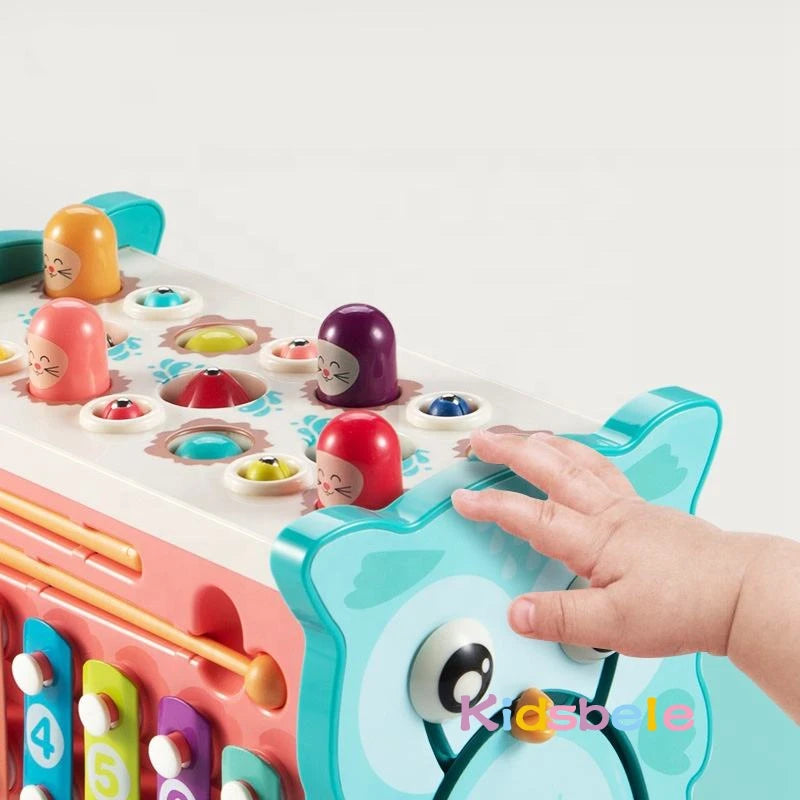 Hibou Malin Musical et Educatif - Montessori 8 en 1 activités pour tout-petits - Lexcur