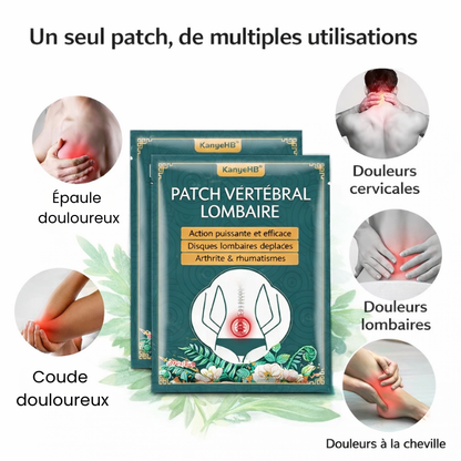Patchs Auto-Chauffants 12H – Soulagement Longue Durée des Douleurs Musculaires & Articulaires