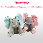 Trompino - Peluche éléphant musical - Lexcur