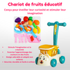 Chariot de Fruits Éducatif - jouet Enfant - Lexcur