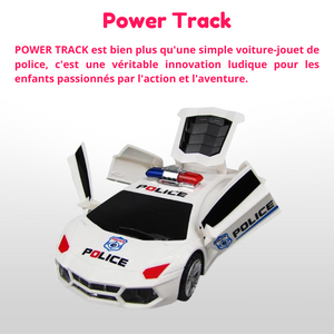 Power Track - Voiture de police électrique - Lexcur