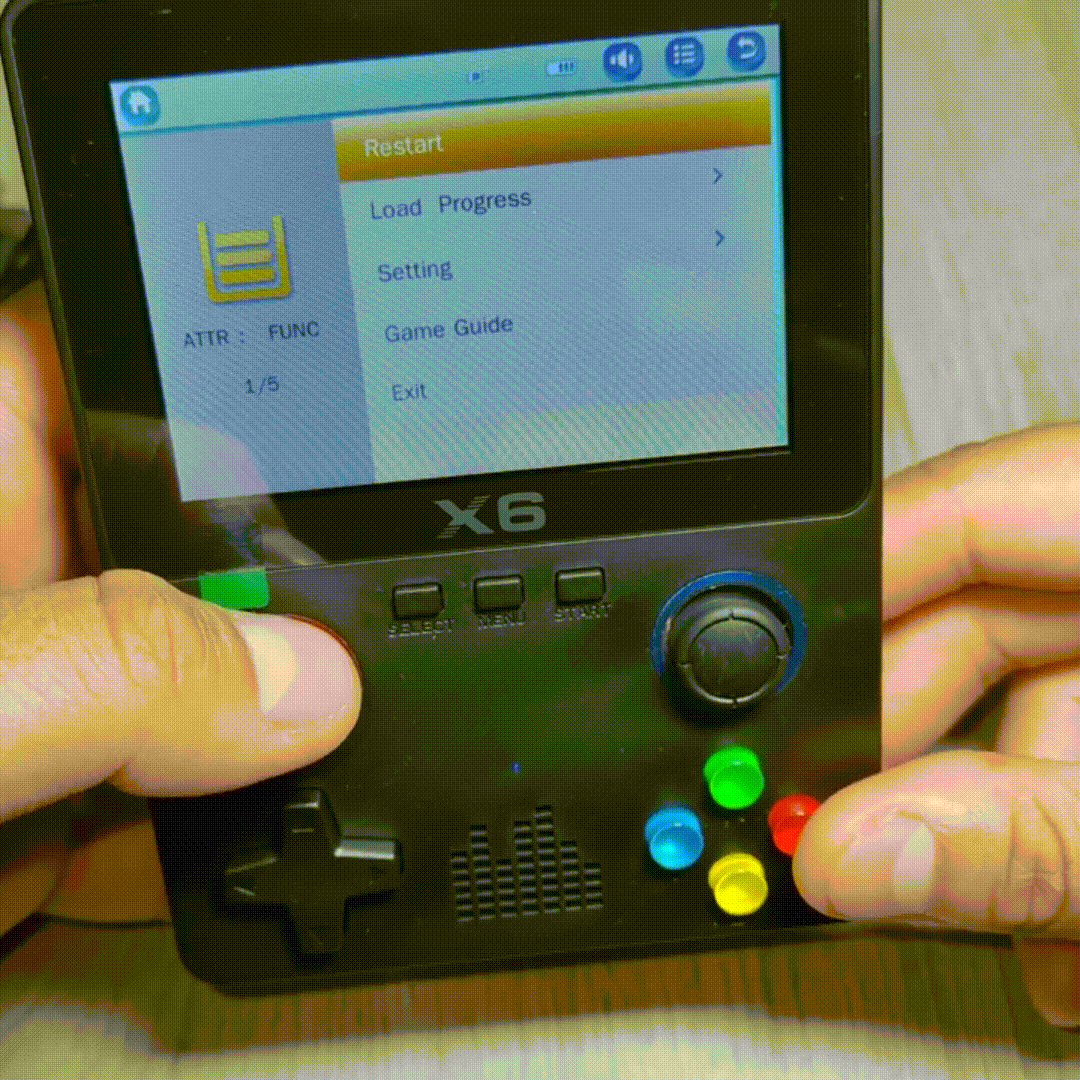 UnityX 6 - Console de jeux