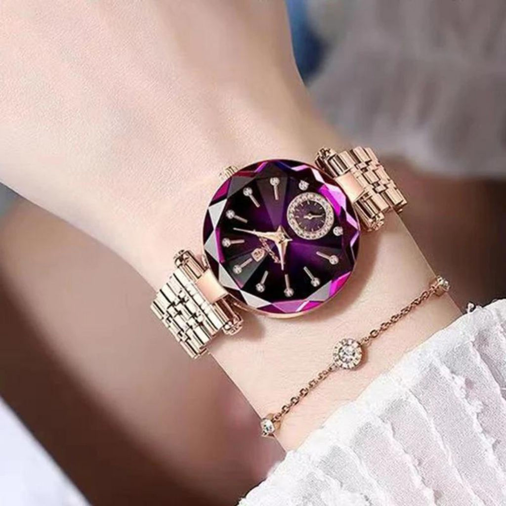 ECLAT DE MINUIT - Montre tendance à reflet