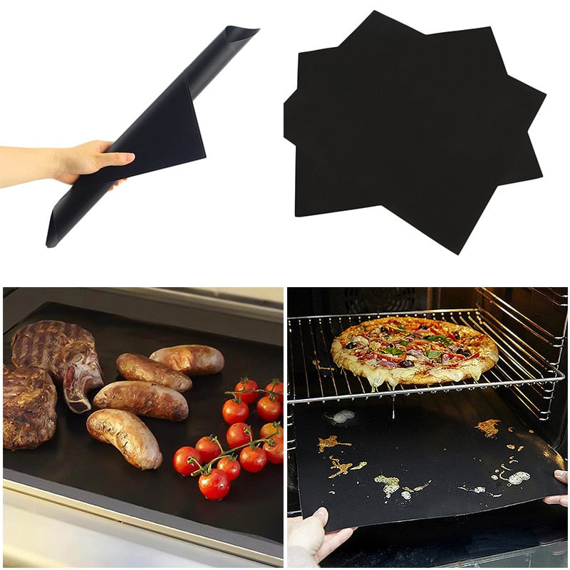 BAKY COOK - Tapis de Cuisson et BBQ (2pcs) - Lexcur