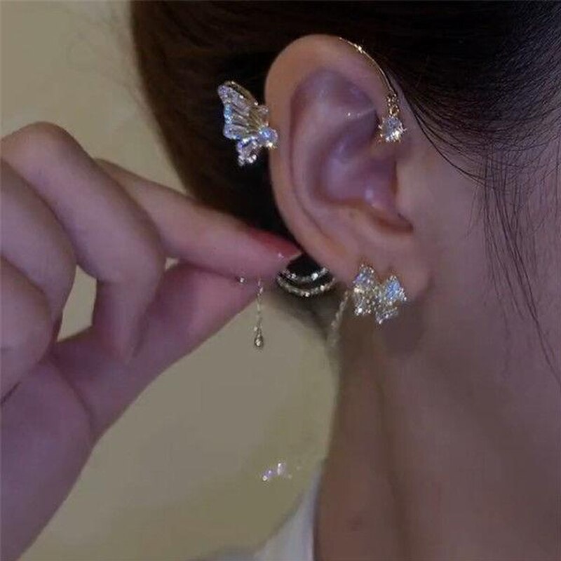 Butterfly  - Boucle d'oreille  papillon